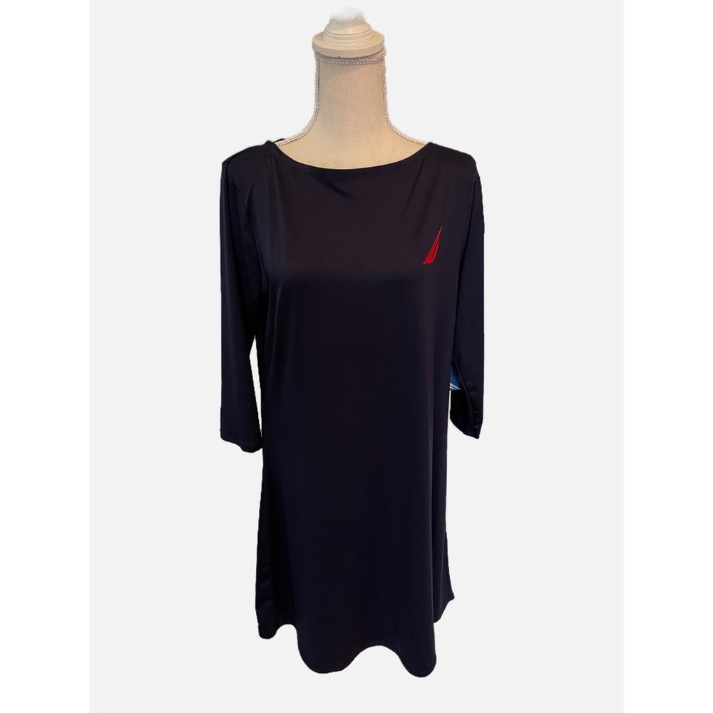 Nautica Navy 3/4 sleeve Size Large NWT